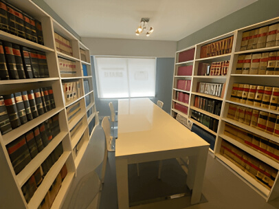 interior bufete amv